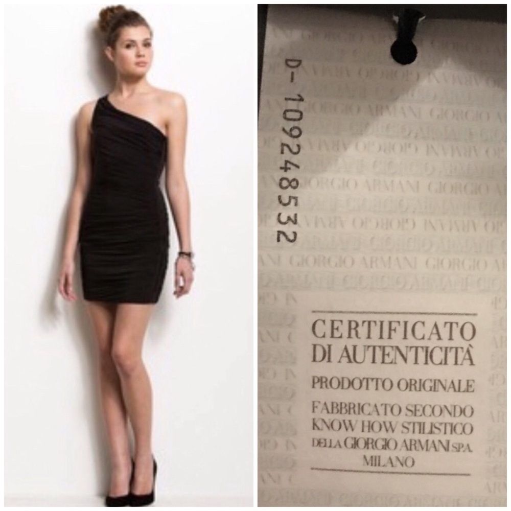 NWT Armani Exchange // Black Dress
